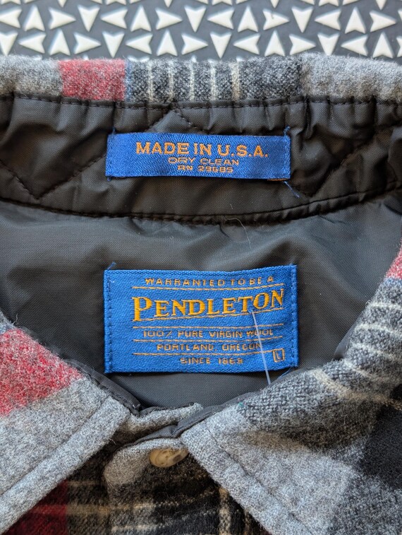 Vintage Pendleton Wool Button Up - image 2