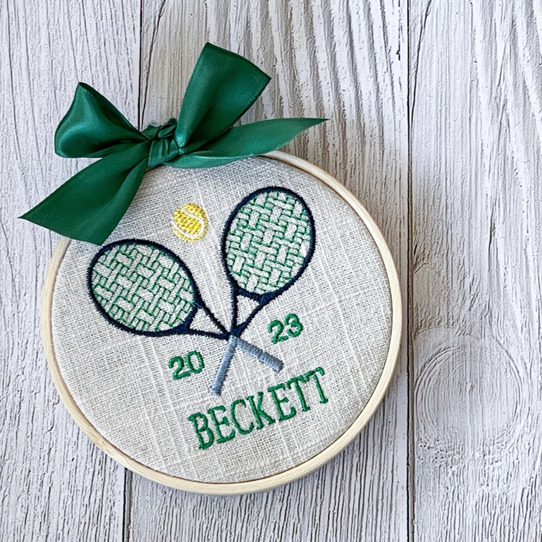 Classic Tennis High-grade Plush Car Key Hanging Ornaments