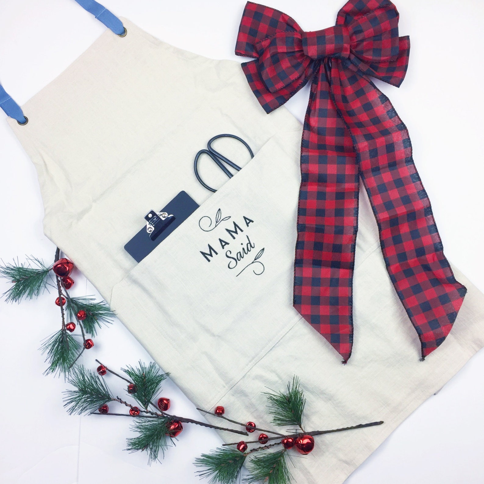 Custom FULL Apron Vendor Aprons Custom Embroidery Florist Etsy