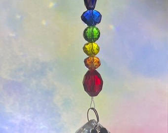 Rainbow Bridge Pet Memorial Suncatcher - (purchase 2 and I will send you a 3rd one free)