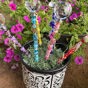 Memorial Plant Stick 13”   - buy 2  get a 3rd free/details in the description