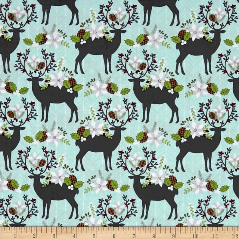 Dashwood Studio Garden Contemporary Bold Flower Cotton Patchwork Fabric