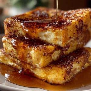 BEST RECIPE Für French Toast PDF - Klassisches Frühstück mit Zimt, Vanille & Ahornsirup - Einfacher Brunch-Favorit - Sofortiger digitaler Download