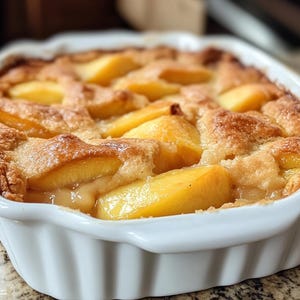 BEST RECIPE For Southern-Style Peach Cobbler (Printable PDF Recipe)