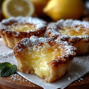 Mini Lemon Tart Recipe: Easy Citrus Dessert (PDF Downloadable Recipe)