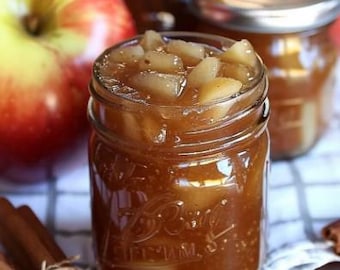 EINFACHES REZEPT für Karamell-Apfel-Marmelade: Fast Canning Guide (Instant Download)