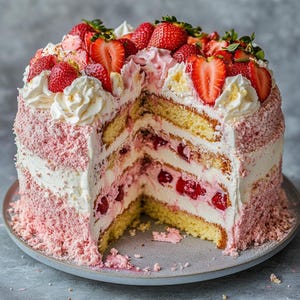 BEST RECIPE For Strawberry Shortcake Dream Cake Recipe Instant Download PDF
