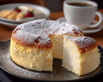簡単レシピ：日本のスフレチーズケーキ：簡単に作れる自家製デザート（PDFダウンロードガイド）