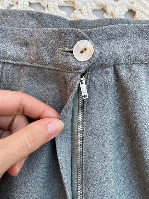 1940s Gray Wool Suit Reveler Original - image 7