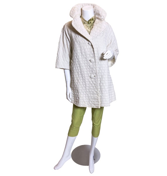 1950s to 1960s Lilli Ann French Cotton Coat