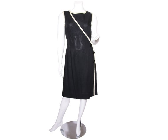 1950s De Pinna Linen Dress