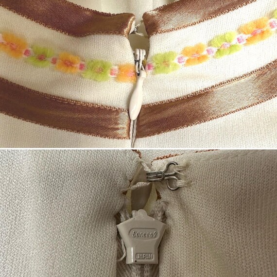 1970s Giorgio Di Sant Angelo Maxi Dress with Shawl - image 9