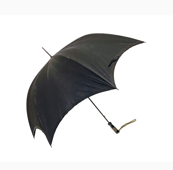 Edwardian Parasol Carved Handle