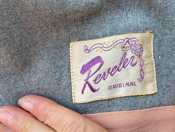 1940s Gray Wool Suit Reveler Original - image 6