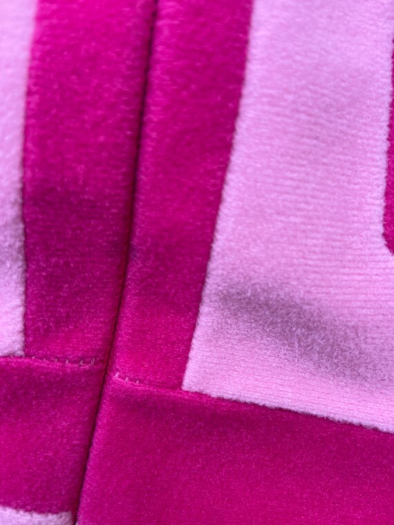 JCPenney Loungewear Pink Color Blocked Fleece - image 9