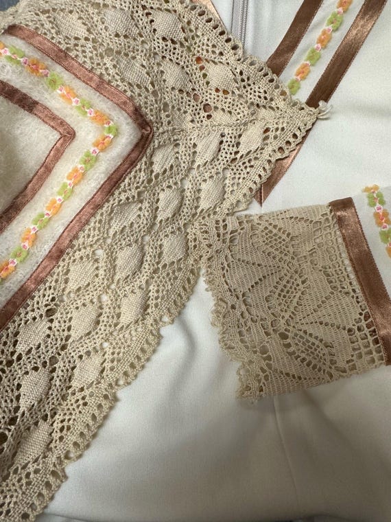 1970s Giorgio Di Sant Angelo Maxi Dress with Shawl - image 8