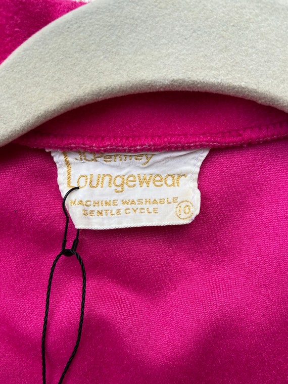 JCPenney Loungewear Pink Color Blocked Fleece - image 6