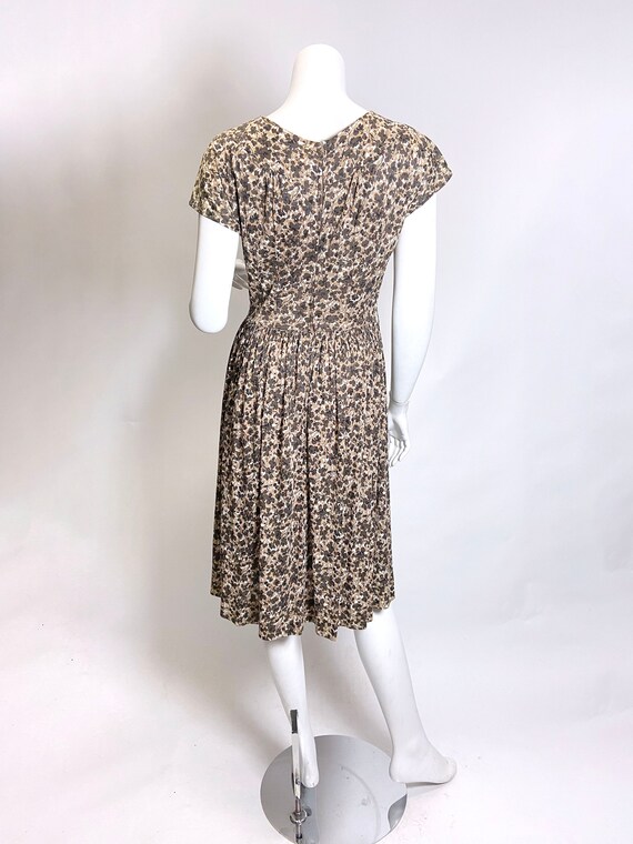 1960s Pomette Fashions Floral Print Dress - image 7