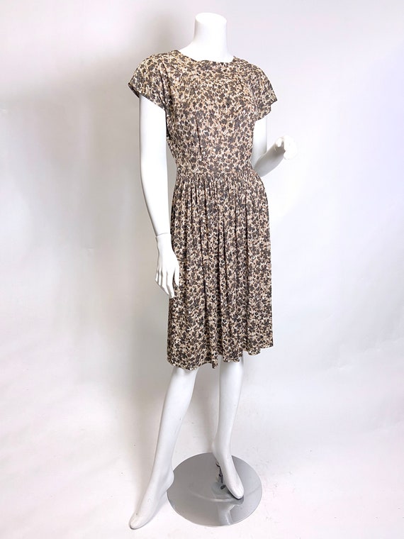 1960s Pomette Fashions Floral Print Dress - image 4