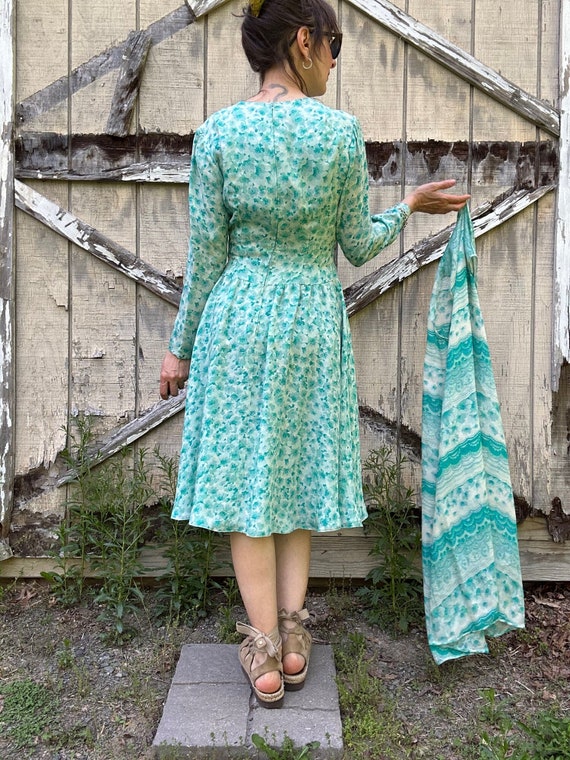 1970s Ombre Sequin Ruben Panis Maxi Dress