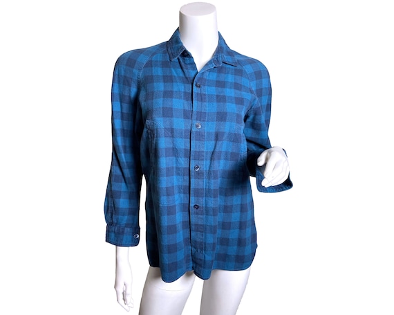 1980s Kenzo Jap Buffalo Plaid Shirt