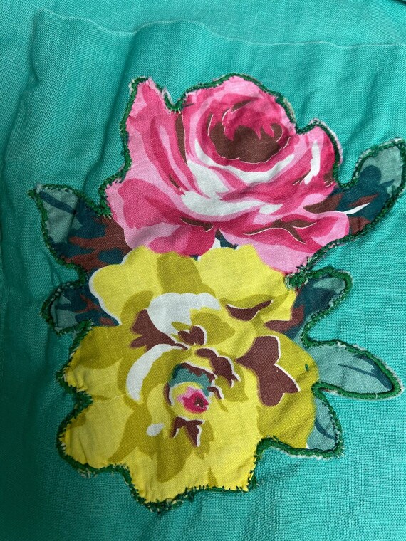 1950s Floral Smock Jacket Gem