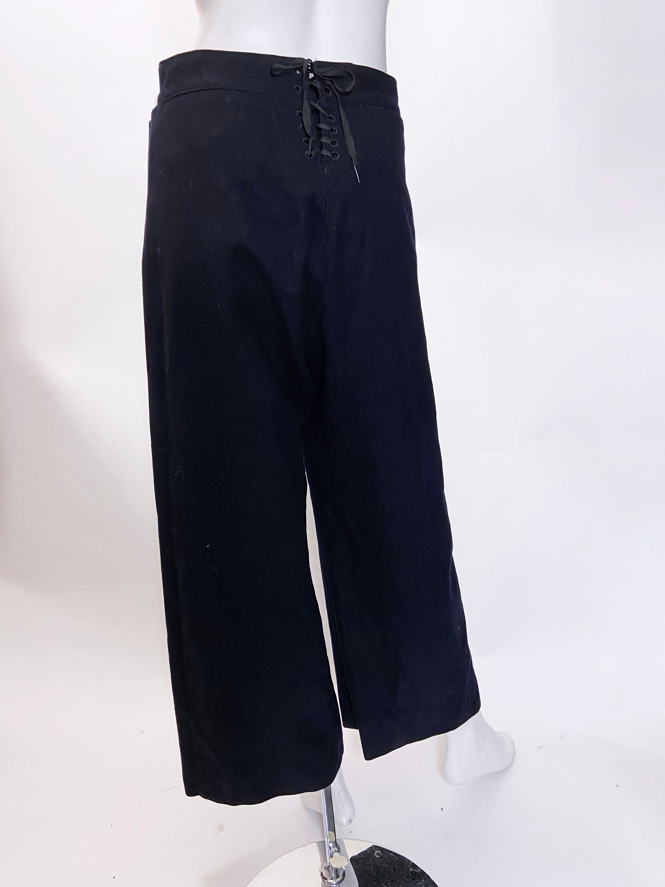 1960s US Navy Wool 13 Button Sailor Pant - Etsy India