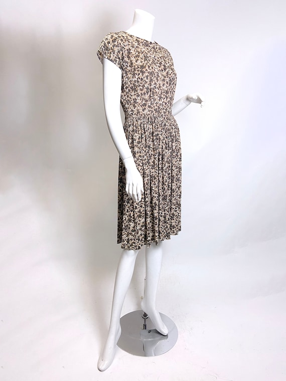 1960s Pomette Fashions Floral Print Dress - image 5