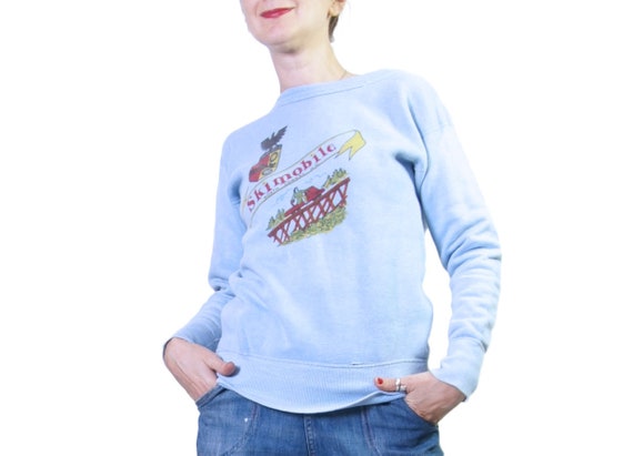1960s Skimobile Souvenir Sweatshirt