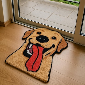 Customized Pet Portrait Tufting Rug
