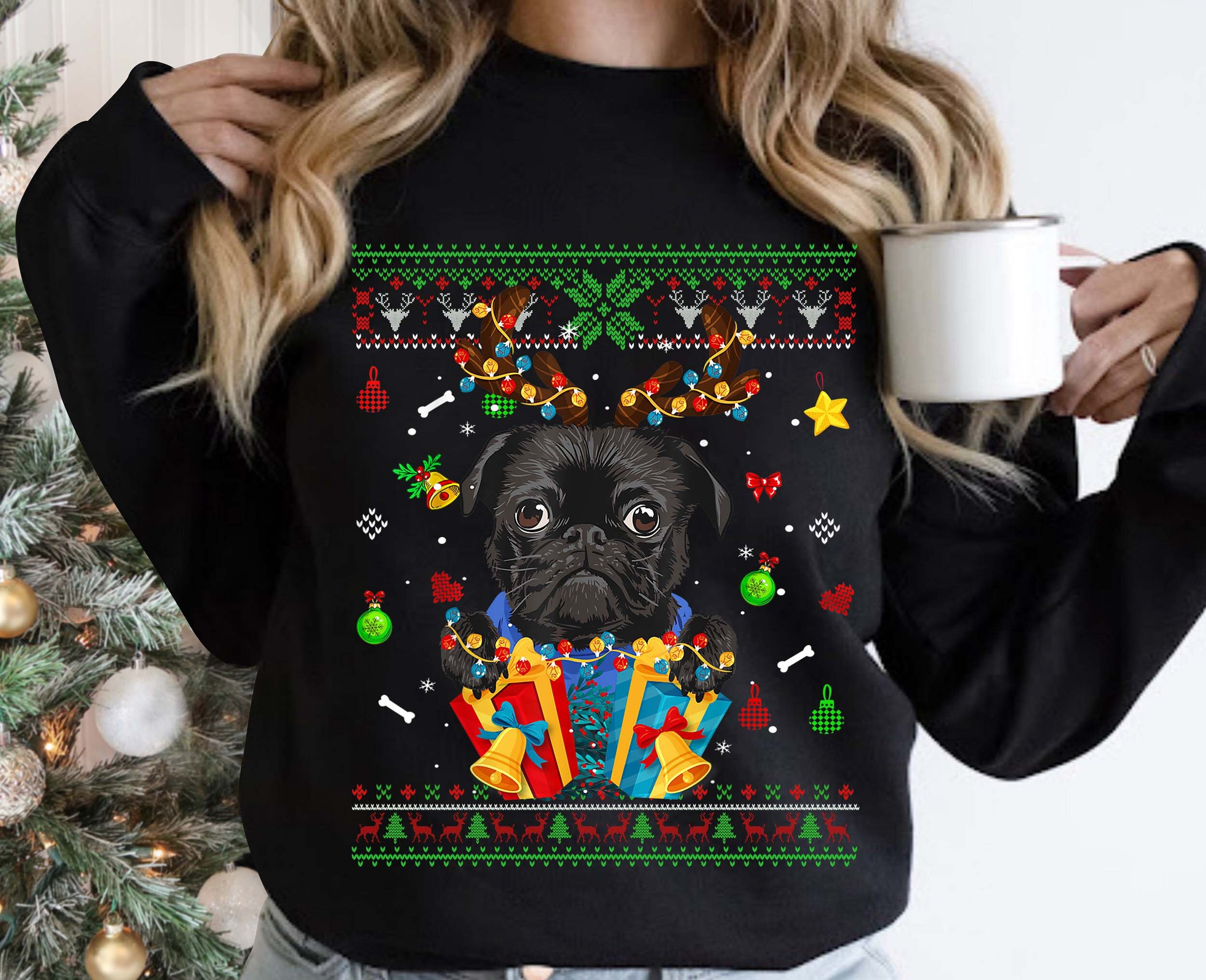 puggle christmas sweater