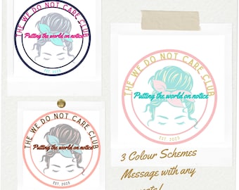 Diseño SVG divertido de mediana edad: Club "No nos importa" - Cricut y Silhouette (descarga digital) WDNC