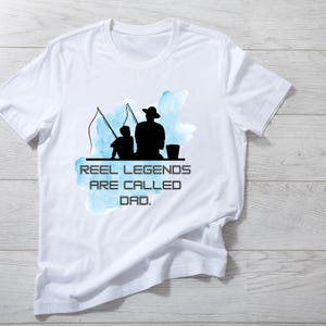 Regalo del día del padre de los niños Diseño digital SVG / Día del padre / Archivo de corte Cricut y Silhouette Descarga digital Las leyendas del carrete se llaman papá