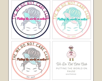Paquete SVG divertido sobre la menopausia: Citas del Club "No nos importa" (Descarga digital)