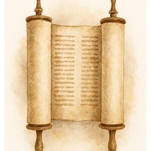Scroll Lesson Scroll Printable | Bible Visual Aid | Sunday School Lesson | Christian ...