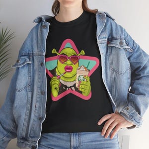 Shrek-Inspired Unisex Heavy Cotton Tee, Fun Graphic Tee for Fans, Comfortable Casual Wear, Unique Gift for Birthdays, Perfect for [...]