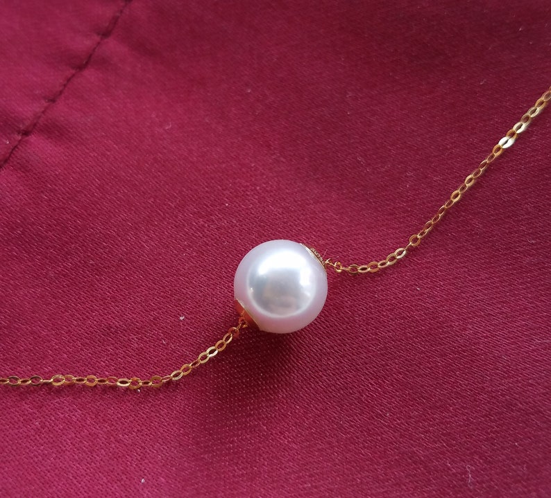 Treasure Jewels | Floating Pearl Necklace