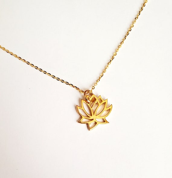 50本限定LOTUS SILVER NECKLACE GOLD