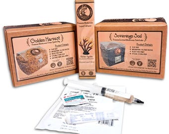 Kit de cultivo de hongos – Sustrato a granel de 2,7 kg para monocultivo – Cultiva en casa