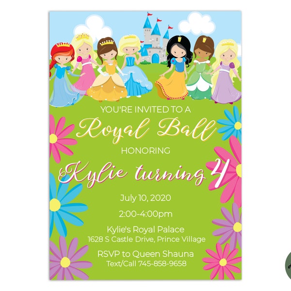 Royal Ball Invite - Etsy