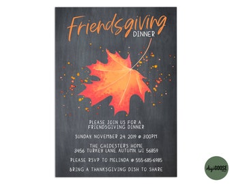 EDITABLE, Friendsgiving TEMPLATE, Thanksgiving invite, Friendsgiving Invitation, Edit yourself, diy Editable, INSTANT, Printable