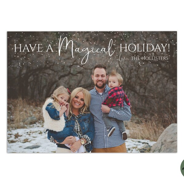 EDITABLE // TEMPLATE // Christmas Card Template // Photographers Christmas Card Template // Holiday Card Templates // Fully editable