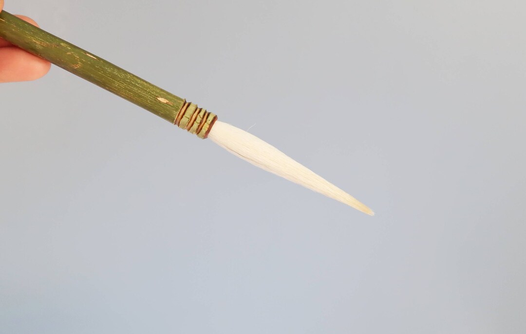 3 Long Goat Hair Bristle Brush Watercolor Brush Etsy