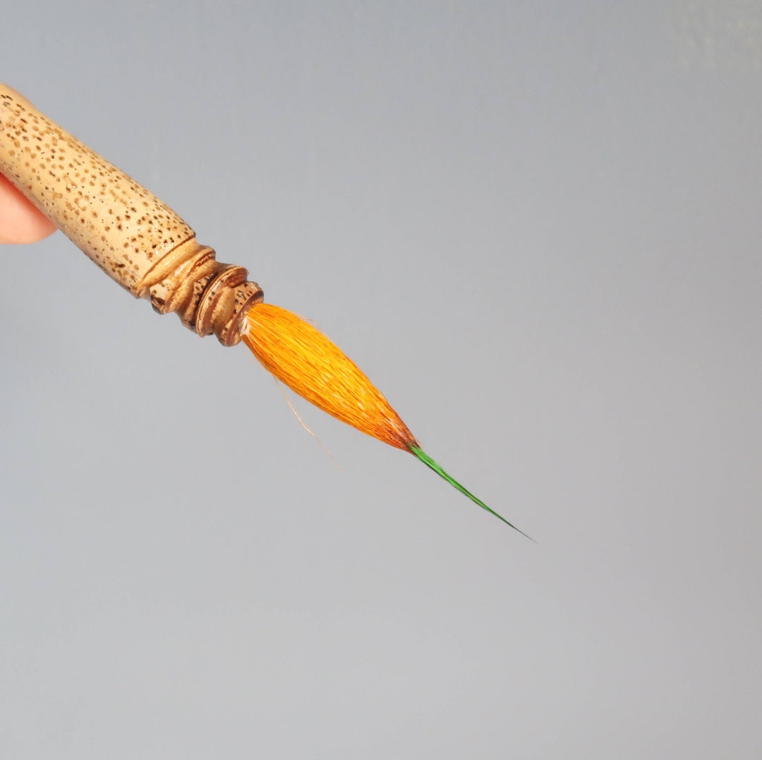 Watercolor Brush Handmade Brushes Soft Camelhair Brush Etsy