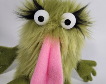 Spittoonies Hand Puppet (OLIVE)