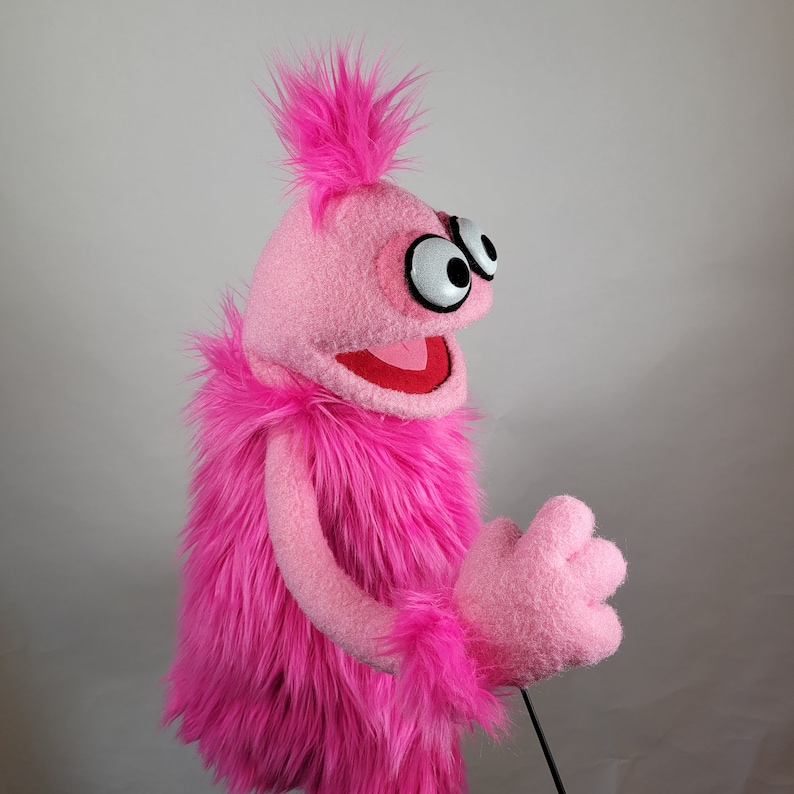 Fuzzbrain Puppet FUZZBRAINS - Professional Quality, Television Style Hand-and-rod Puppet ...