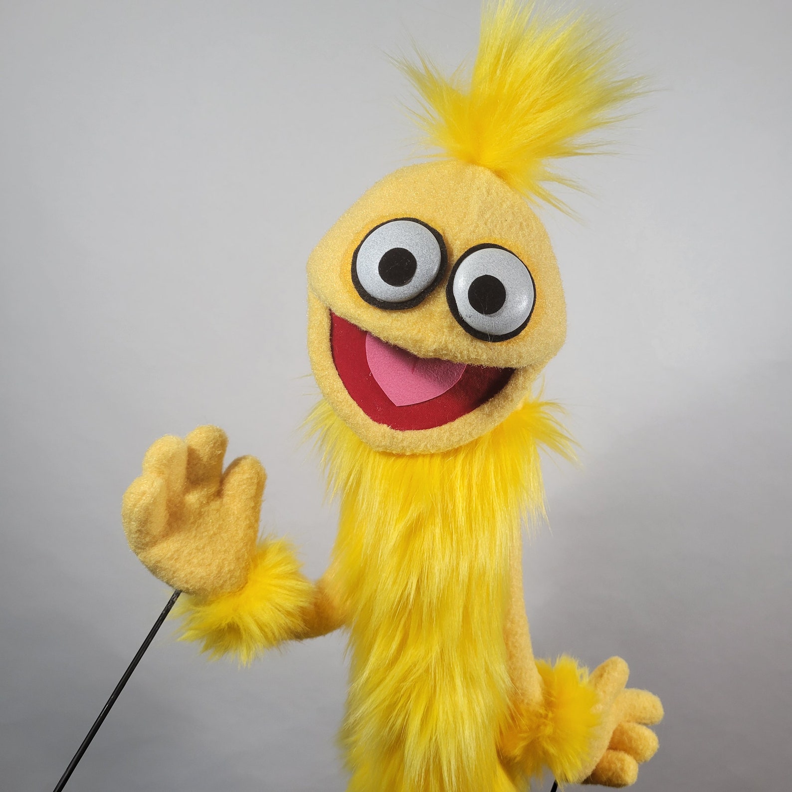 FUZZBRAINS - Professional Quality, Television Style Hand-and-rod Puppet ...