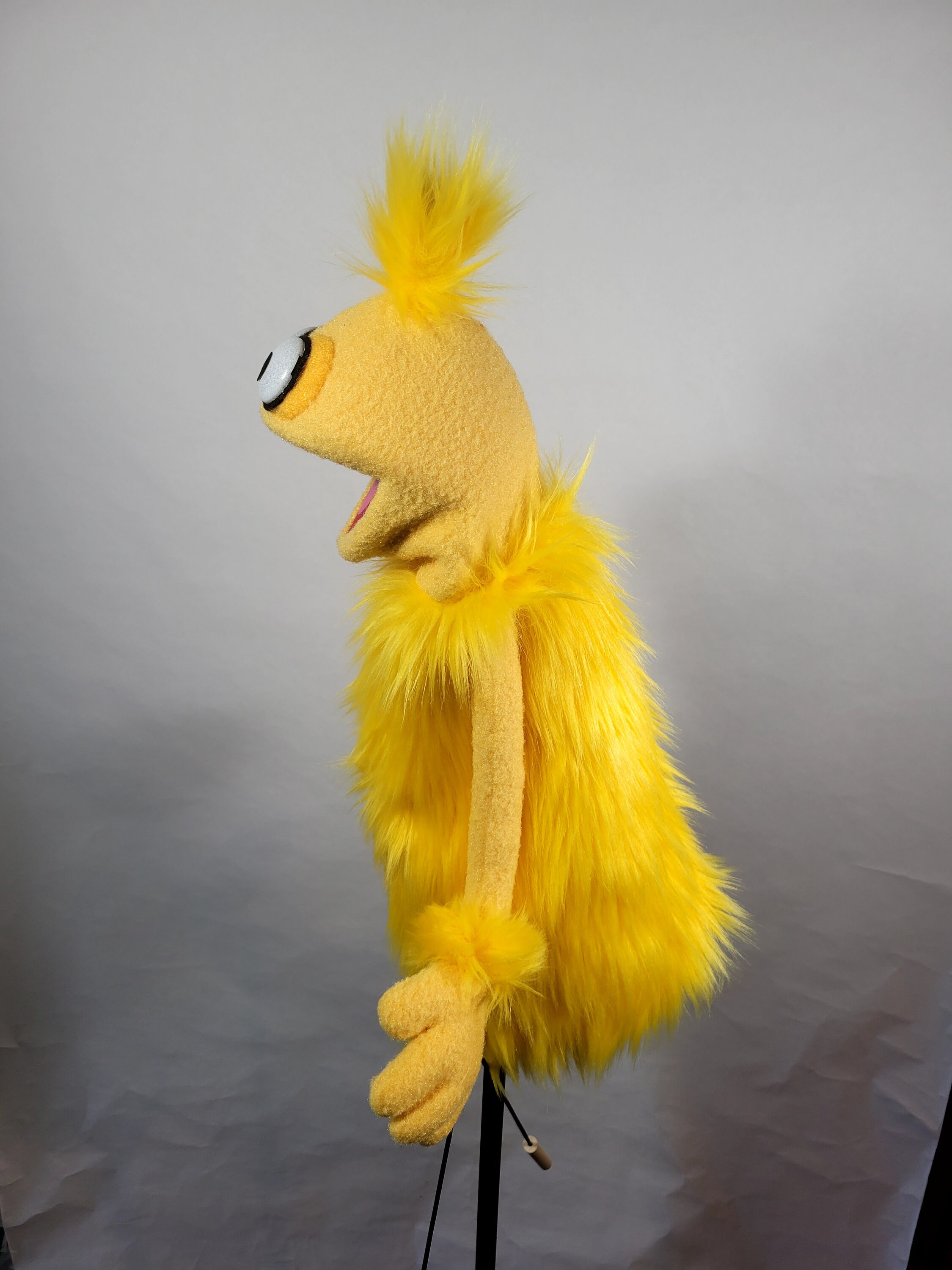 Fuzzbrain Puppet FUZZBRAINS - Professional Quality, Television Style Hand-and-rod Puppet ...