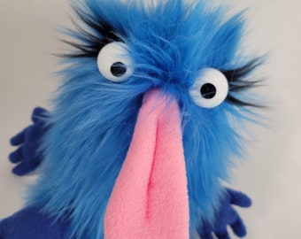 Spittoonies Hand Puppet (BLUE)