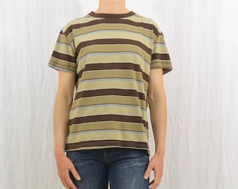 Vintage Striped T Shirt, Size Medium, 90's Clothing, The Limited, Grunge, Tumblr Clothing, Hipster